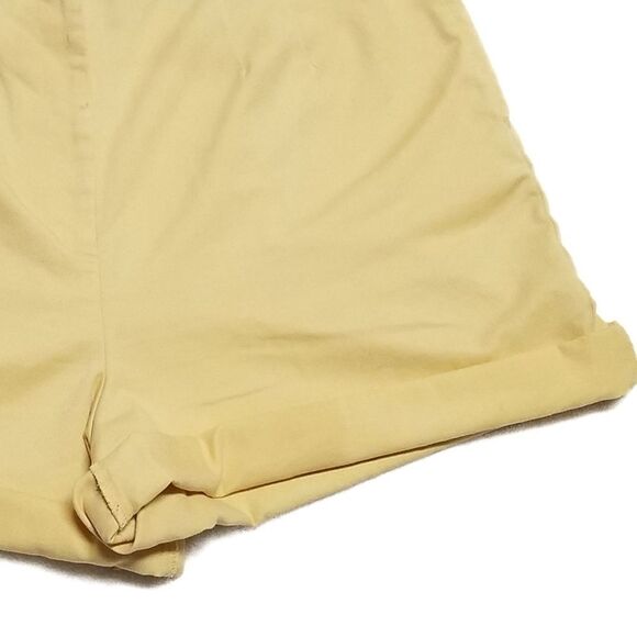 VINTAGE 90s Talbots Yellow High Rise Mom Shorts - Picture 4 of 8